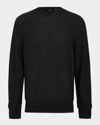 Vince Men & apos;s Geometric Jacquard Sweater