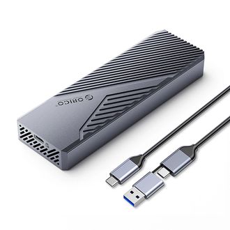 OEM Carcasa Para Disco Cnm2-g20 M.2 Nvme Usb-c De 20 Gb/s - Gris