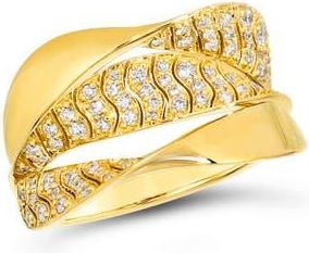 Hueb Dunas 18K Gold Diamond Ring in Yellow Gold at Nordstrom, Size 7