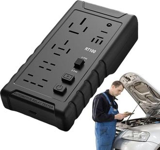OEM Probador De Rel&eacute;s Automotrices, Probador De Rel&eacute;s De Coche, Analizador De Bater&iacute;a Inal&aacute;mbrico De 12 V/24 V, Herramienta De Diagn&oacute;stico Compacta, Acces