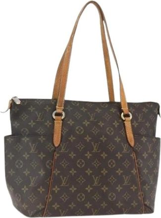 Louis Vuitton Pre-owned Tote Bags, female, Brown, Size: ONE SIZE Pre-owned Monogram Canvas Tote Bag