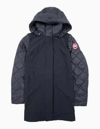 Canada Goose Womens Canada Goose Ladies Berkley Down Coat 61 Black - Size: 10/8