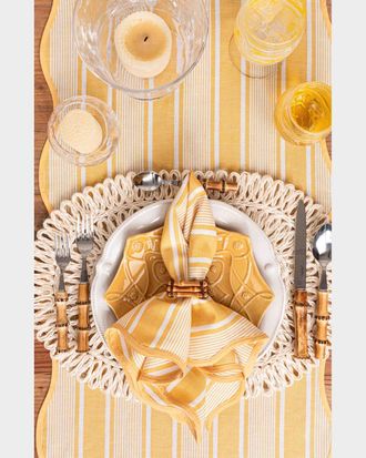 Juliska Straw Loop Oval Placemat