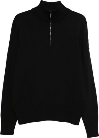 Canada Goose half-zip sweater - Zwart