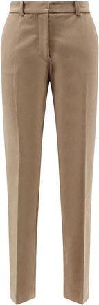 Joseph Broeken, Dames, Beige, XS, Katoen, Slim-fit Broeken