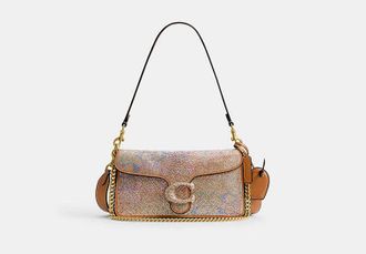Coach Tabby Shoulder Bag 26 In Crystal Signature