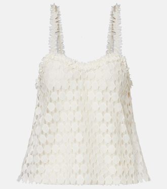 Ulla Johnson Francoise lace cotton-blend top