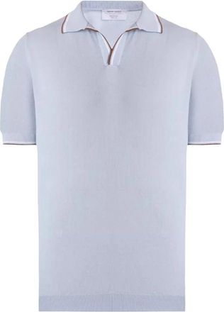 Gran Sasso Skipper Polo - Heren - Polos - Blauw - S - Katoen - Tops