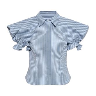 Vivienne Westwood Shirts, female, Blue, Size: M Gexy Top