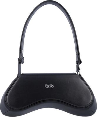 Diesel Play Crossbody - Dames - Schoudertassen - Zwart - ONE Size - Leer - Tassen