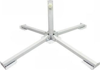 OEM Soporte Port&aacute;til Plegable Para Sombrilla De Playa, Base Blanca Para Sombrilla De Patio Exterior