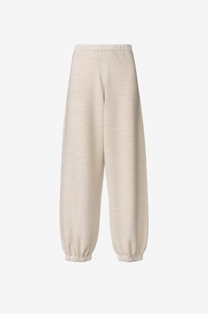 Fabiana Filippi Jogginghose aus Schurwollmischung mit Glitzer