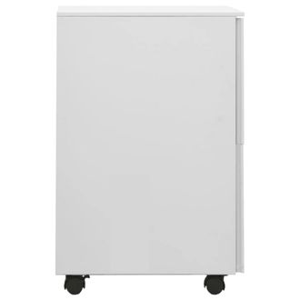 Berkfield Home Mobile File Cabinet Light Grey 39x45x67 cm Steel | Size: 39 x 45 x 67 cm