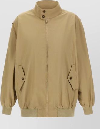 Maison Margiela ribbed bomber jacket