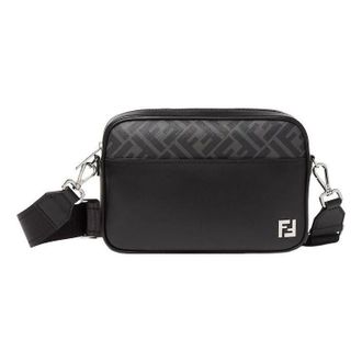 Fendi FW25 Squared FF Camera Case Black 7M0286AJF0F0GXN