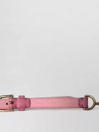 Dolce & Gabbana leather crystal-embellished belt