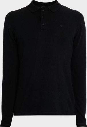 Monfrere Mens Pierce Cashmere Polo Shirt