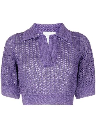 Alice McCall Gebreide polo - Paars