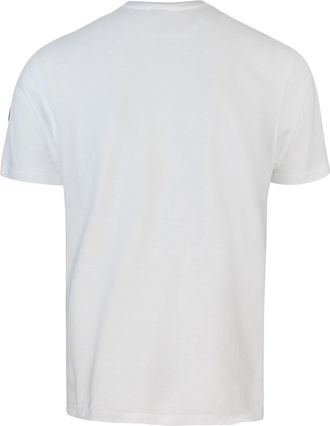 Colmar Mens T-Shirt Piqu&eacute; White Cotton T-Shirts And Polos
