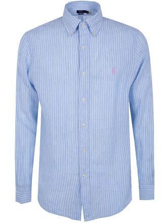 Ralph Lauren Long Sleeves Sport Stripes Shirt