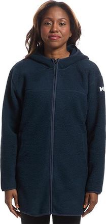 Helly Hansen Maud Pile Jacket Womens Jacket Blue : MD, Polyester