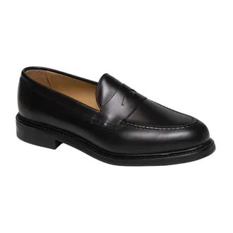 Berwick 1707 9628 Penny Loafer - Shoes - Hombre - Negro - 42 1/2 EU