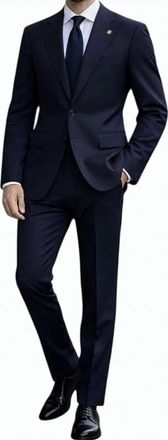 Manuel Ritz Single Breasted Two Piece Suit