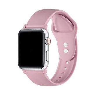 Posh Tech Silicone Band for Apple Watch in Cosmetic Pink at Nordstrom