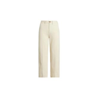 Polo Ralph Lauren Stijlvolle Broeken voor Mannen - Dames - Vrijetijds broeken - Beige - L - Broeken