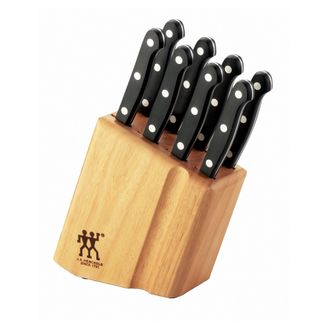 Zwilling TWIN Gourmet Classic 9-pc Steak Knife Block Set