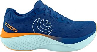 Topo Athletic Mens Atmos Running Shoes In Blue/orange