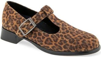 Munro Carmen Leather Pump in Leopard Suede at Nordstrom, Size 10.5