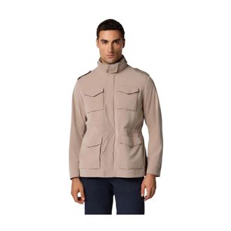 Brooks Brothers Peach Touch Field Jacket - Heren - Zomerjassen - Beige - M - Polyester - Jassen