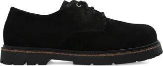Birkenstock Highwood suède derby veterschoenen - Zwart