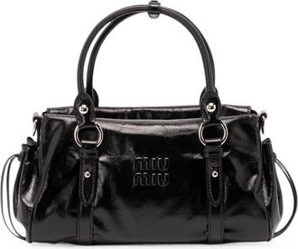 Miu Miu Glossy -leather Handbag