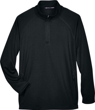 Devon & Jones Stretch Tech-Shell Compass Quarter-Zip Pullover