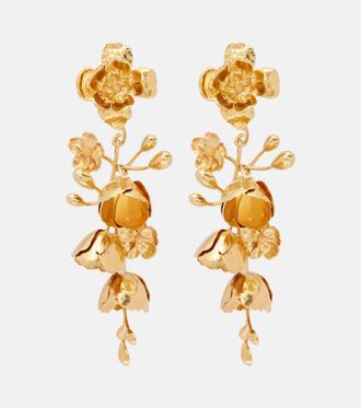 Chlo&eacute; Chlo&eacute; Chlo&eacute; Bouquet floral drop earrings