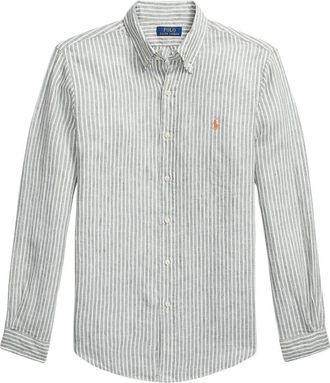 Ralph Lauren Casual Shirts - Heren - Casual Overhemden - Groen - L - Overhemden