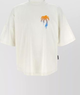 Palm Angels cotton printed t-shirt