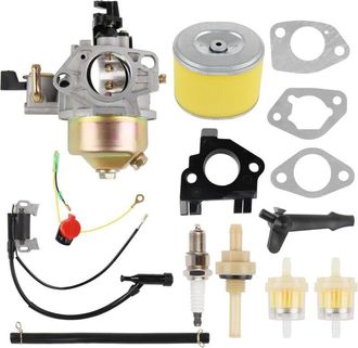 OEM Kit De Reparaci&oacute;n De Carburador + Bobina De Encendido Para Motor Honda Gx340/gx390 (11-13 Hp), N&uacute;mero De Pieza 16100-zf6-v
