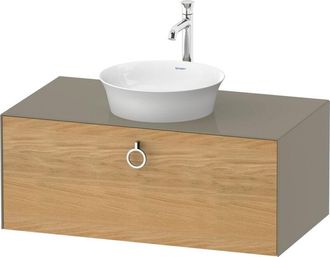 Duravit Duravit - Tulip Blanco, Mueble De Ba&ntilde;o Colgado En La Pared, Ancho