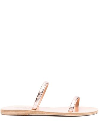 Ancient Greek Sandals Sandali con cinturino in pelle - Rosa