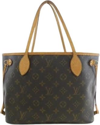 Louis Vuitton Pre-owned Neverfull Monogram Tas - Dames - Vintage Shopper - Bruin - ONE Size - Vintage