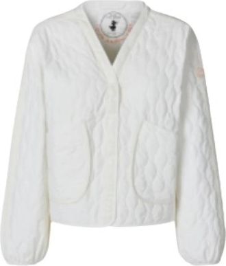 Save The Duck Bomberjack - Dames - Bomber jackets - Beige - M - Jassen
