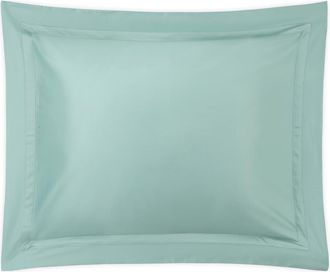 Matouk Nocturne Euro Sham in Aquamarine at Nordstrom