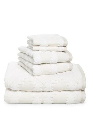 Pendleton White Sands 6-Piece Towel Set in Lt Gray at Nordstrom Rack