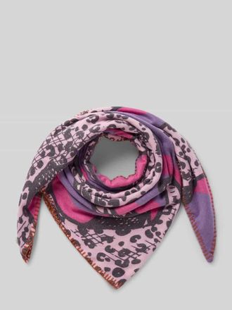 Codello Schal mit Ziernaht in Lila, Gr&ouml;&szlig;e 1