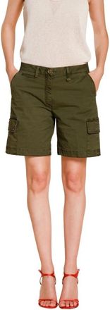 Mason's Chile Cargo Bermuda - Dames - Korte Broeken - Groen - S - Katoen - Korte Broeken