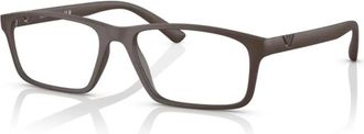 Emporio Armani Ea 3213 Optisch Montuur - unisex - Brillen - Bruin - 56 MM - Accessoires