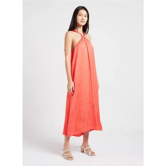 Suncoo Mujer, Vestidos, Naranja, Talla: L